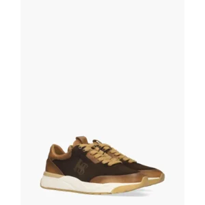 Harris 60800 Donkerbruin/Cognac Herensneakers