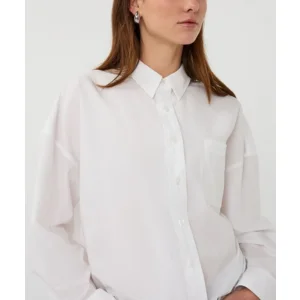 Esqualo hemdbloes: Wit, lange mouw ( ESQ.328 )