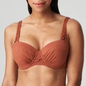 Prima Donna Swim Manuia voorgevormde bikini in roestbruin