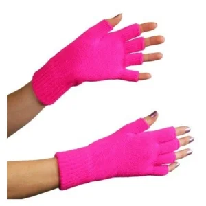 Handschoenen - Roze - Vingerloos - Fluor / neon