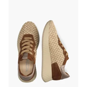 Softwaves Anna Beige/Bruin Damessneakers