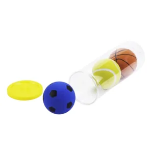 Tennisballen - High bounce - 6cm - 3st. - In koker