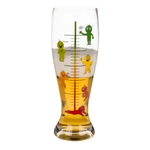 Bierglas - Hoe dronken ben je? - 1,3 liter