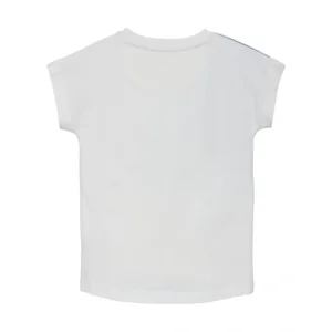 En fant Meisjes Shortsleeve Tshirt Egret