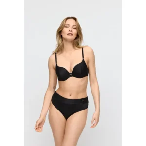 Marie Jo Swim Cassie voorgevormde bikini in zwart met tailleslip
