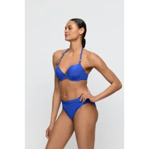 Marie Jo Emly voorgevormde bikini in blauw met omslagslip