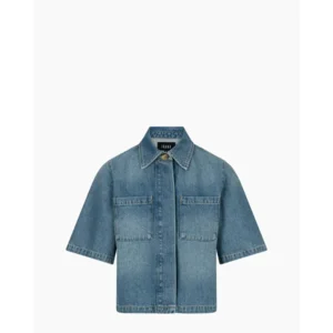 Ibana Treabhar Denim Damesblouse