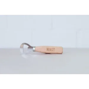 Flesopener met gravure