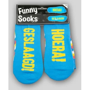 Sokken - Hoera! Geslaagd - Funny socks