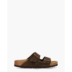Birkenstock Arizona Bruin Suede Damesslippers