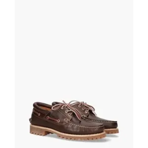 Timberland Authentics 3-Eye Lug Donkerbruin Heren Veterschoenen