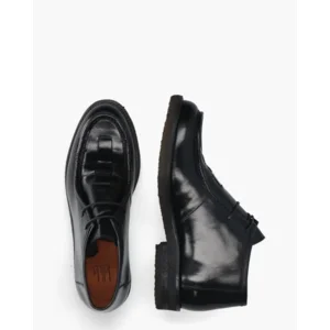 Billi Bi A9091 Zwarte Dames Veterschoenen