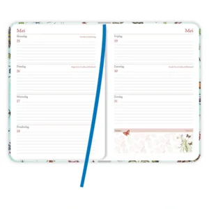 Week agenda - 2026  - Janneke Brinkman - Insecten -12.7x17.8cm