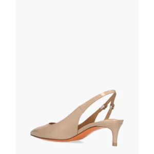 Santoni 71407 Lichtroze Dames Slingbackpumps