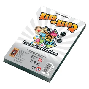 Spel - Dobbelspel - Keer op keer 2 - Scoreblok - 2st. - 8+