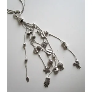 Fantasiejuweel ketting Zilver