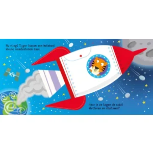 Boek - Meevliegen in een raket!  - Met geluid