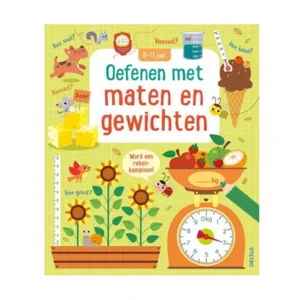Boek - Oefenen met maten & gewichten
