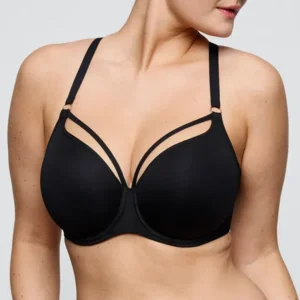 Prima Donna Twist Voorgevormde BH: Sheary, Zwart, Europese Maten ( PDO.614 )