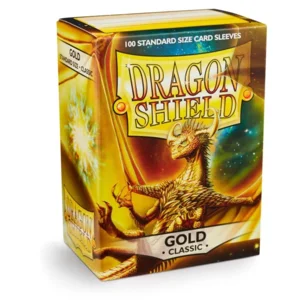 SLEEVES DRAGON SHIELD - GOLD (100CT)