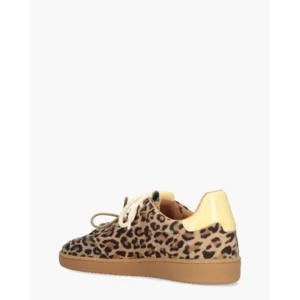 DWRS Label Poona Leopard Multi Damessneakers