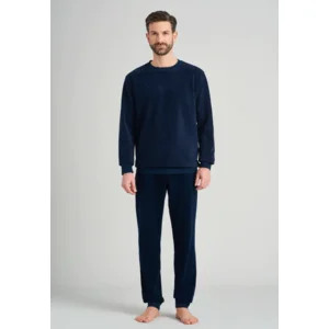 Schiesser – Warming Nightwear – Pyjama – 175605 – Night Blue