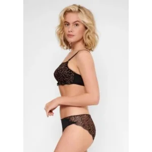 Lingadore – In Love with Embroidery – Slip – 6620B – Black