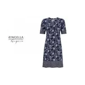 Ringella – Lounge - Nachtkleed – 9261028 – Blue Flower
