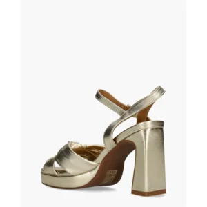 Di Lauro Winnie Goud Dames Sandalen
