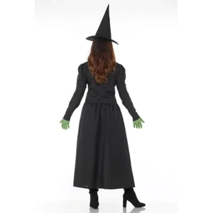 Kostuum - Heks - Wicked witch - 3dlg - M