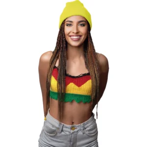 Muts - Neon geel - Retro