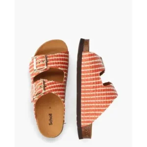 Scholl Noelle Oranje Damesslippers