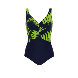 Sunflair badpak: Blauw / groen, tot maat 54 ( SUNF.183 )