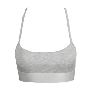 Sarda Sifan topje in grijs melange