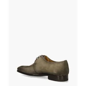 Magnanni 23771 Grijsgroen Heren Veterschoenen