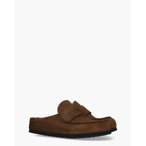 Birkenstock Naples Wrapped Bruin Damesslippers