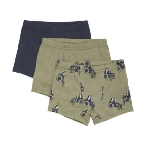 Minymo Jongens 3-Pack Boxershorts Tractors