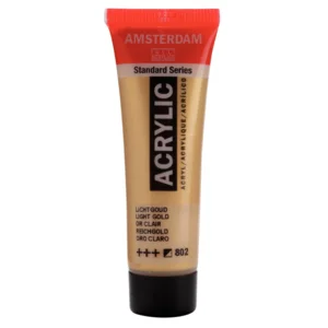 Acrylverf - 802 - Licht goud - Amsterdam - 20ml