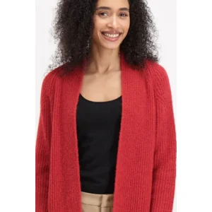Signe Nature cardigan: Rouie kleur ( donker oranje ) ( Signe.1174 )