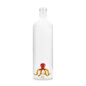 Fles Octopus glas Balvi