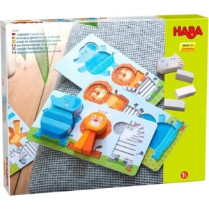 Puzzel - Vormenpuzzel - Beestachtig Wild - 13-delig
