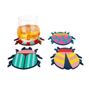 Balvi Onderzetters Kevers The Beetles x4