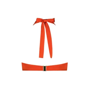 Cyell Satin Tomato beugelbikini in oranje