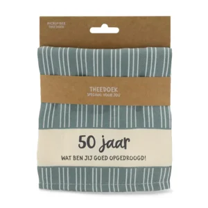Theedoek - Speciaal voor jou - 50 jaar