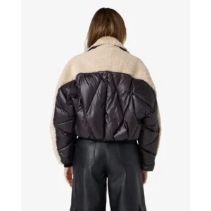 Ibana Caeli Zwart/Off-White Damesjack