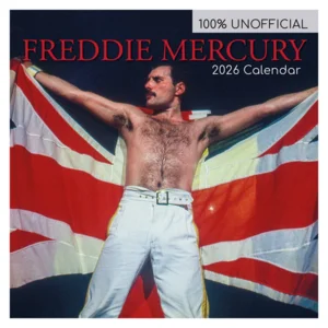 Kalender - 2026 - Freddie Mercury - 30x30cm