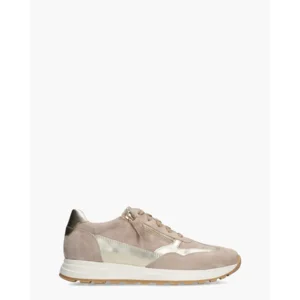 Cypres Ziani Beige/Goud Damessneakers