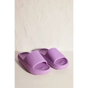 Ysabel Mora Slip On teenslippers in lila