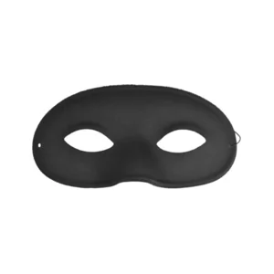 Oogmasker - Domino - Zwart