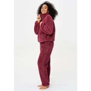Lingadore Teddy homewear in bordeaux
